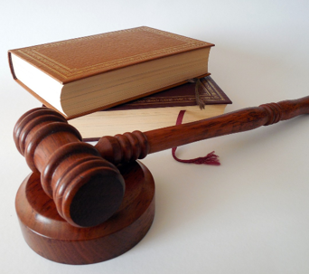 Book and Judge hammer